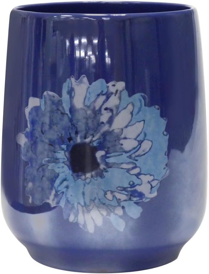 Allure Home Creations Eve Decal Ceramic Wastebasket