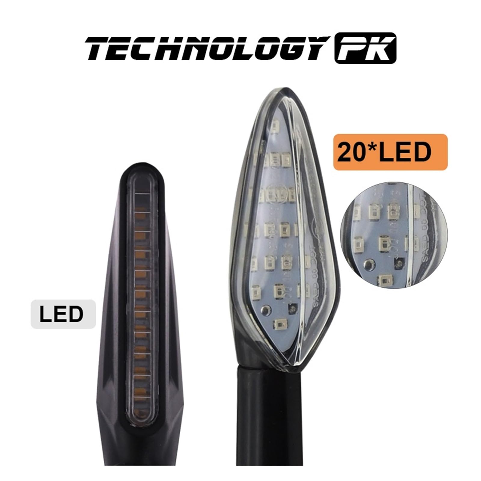 Di Direzione Per Moto Omologati E4 Lampeggiatore Per Moto Con Marchio E Relè Integrato Per Luce A LED Indicatori Di Direzione A LED indicatoris direzione