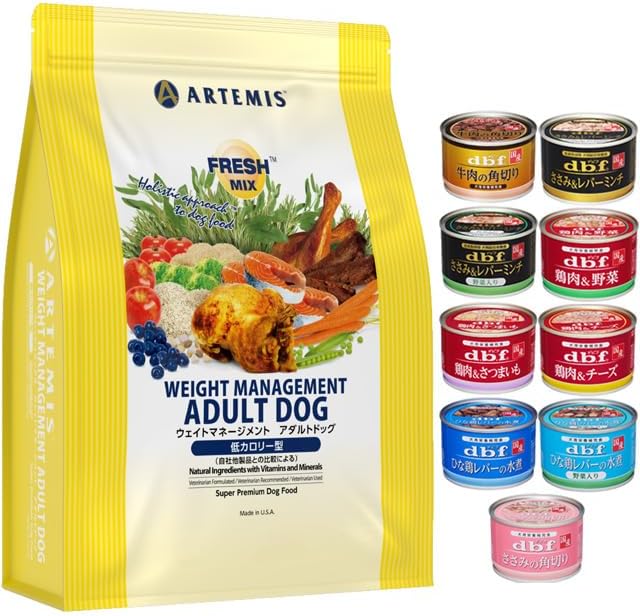フレッシュミックス ウェイトマネージメント アダルトドッグ 3kg【缶詰 1缶プレゼント付きd150】