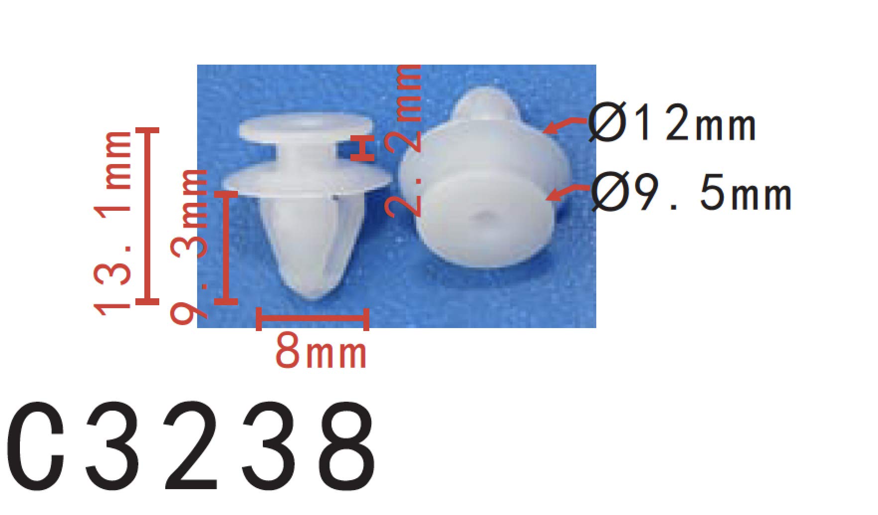 Amazon.com: Autobahn88 Exterior Grille Trim Clip, compatible with 