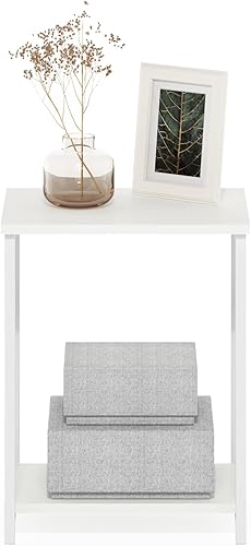 Miniatura 78 de Furinno Simplistic - Juego de 2 mesas auxiliares, espresso/negro Pino ámbar,Ámbar Pino/Negro,Americano/Negro,Nogal negro/marrón,Columbia