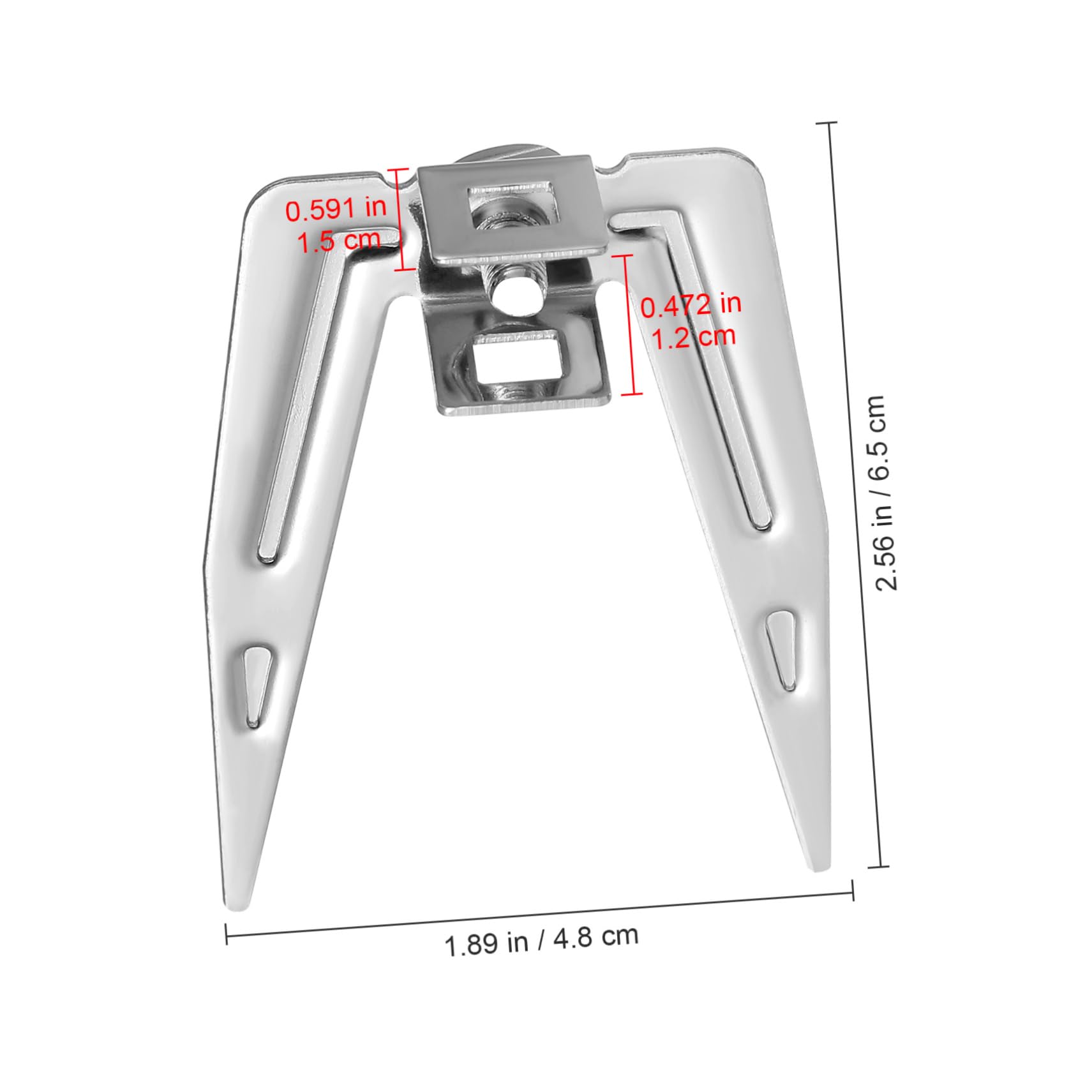 Garneck 6 Pieces Chicken Fork Assembly Oven Roast Chicken Forks Stainless Steel for Grill Tools Accessories