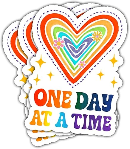 3 calcomanías de vinilo con cita motivacional de salud mental, impermeable, para laptop, botella de agua, espejo, diario, regalo para estudiantes,