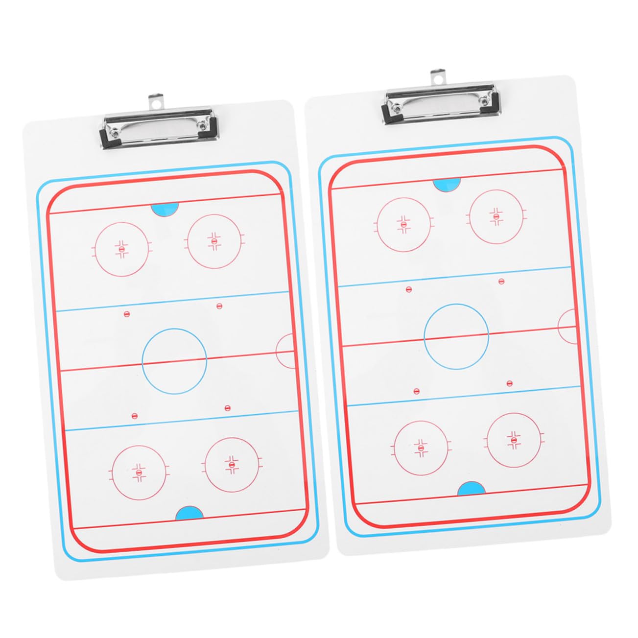 Sosoport 2Pcs Hockey Clipboard Whiteboards Durable Boards for Strategy Effortless Demonstration and Modification for Sports Commanding