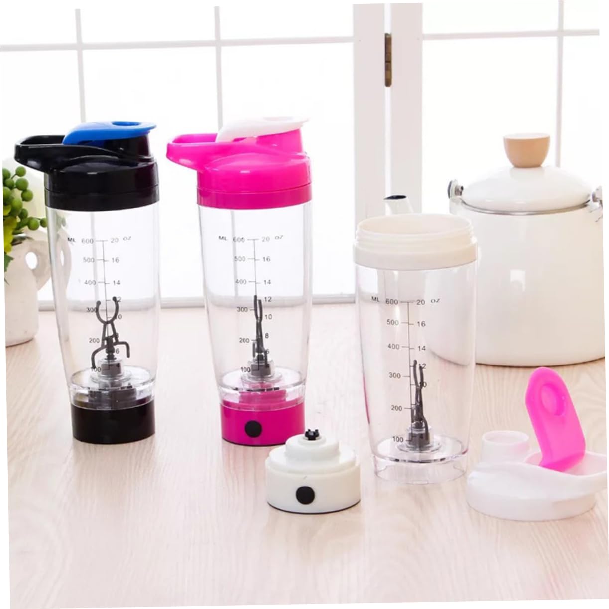 PRETYZOOM Mélangeur Shaker Portable Shaker De Protéines Bouteille De Mélange Tornade