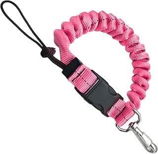 Cordón de buceo – Cordón antipérdida con hebilla de liberación rápida | Cordón de mano retráctil, cordón de cámara para deportes al aire libre