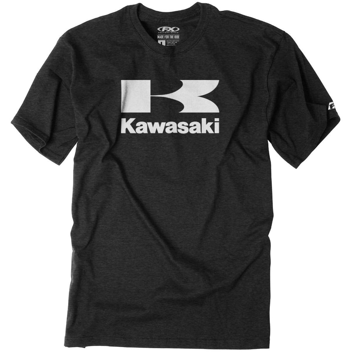 Factory Effex Kawasaki Flying K T-Shirt (XX-LARGE) (HEATHER