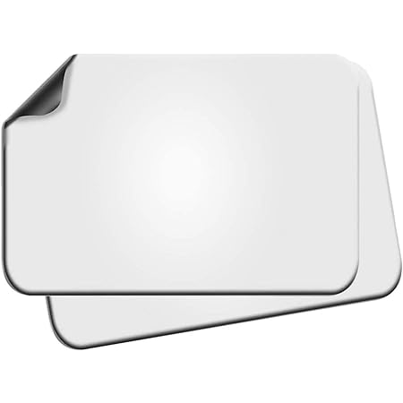 2 Pack of Blank Magnets with Rounded Corners, Blank Car Magnet Set – Magnet for Commercial or Marketing Vehicles/Cars to Advertise Business, Company Logo , and Prevent Car Scratches & Dents (18x12)