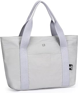 HillDog Luggage-Sleeve Tote Bag for Women with Zipper, Work Tote Durable Hand-Washable Nylon Nurse Dance Yoga Bag for Travel