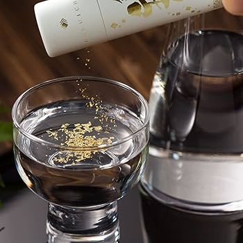 Amazon.co.jp: [箔一] 食用金箔 金の舞 切り廻し 紙筒 (SW) 0.04g