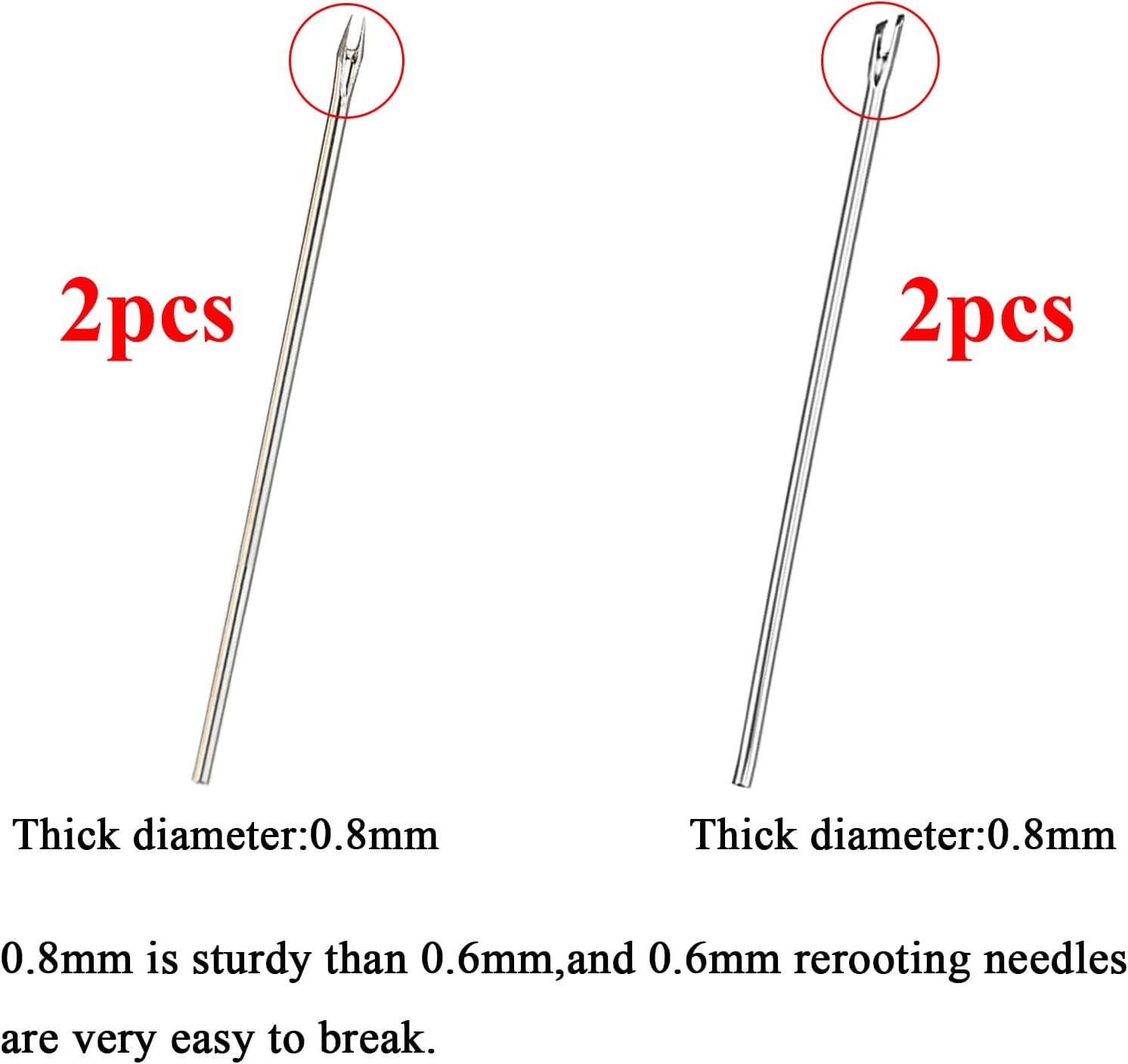 Doll Hair Rerooting Tool,Rooting Needles,Hair Rerooting Kit for Dolls