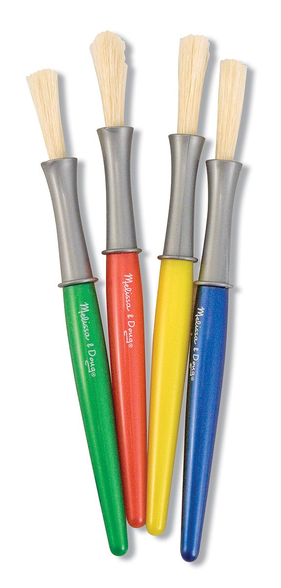 Lot de 2 grands pinceaux de peinture pour peindre rapidement sans traces ni coulures