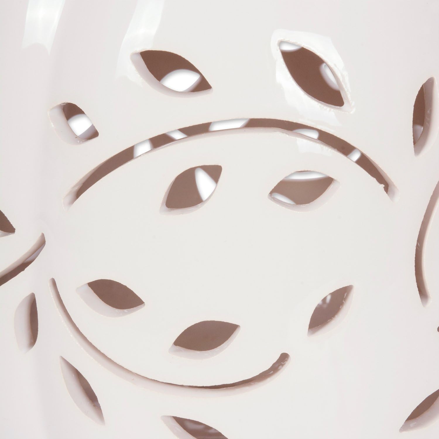 DII Tall White Leaves Lantern, Pumpkin Vines