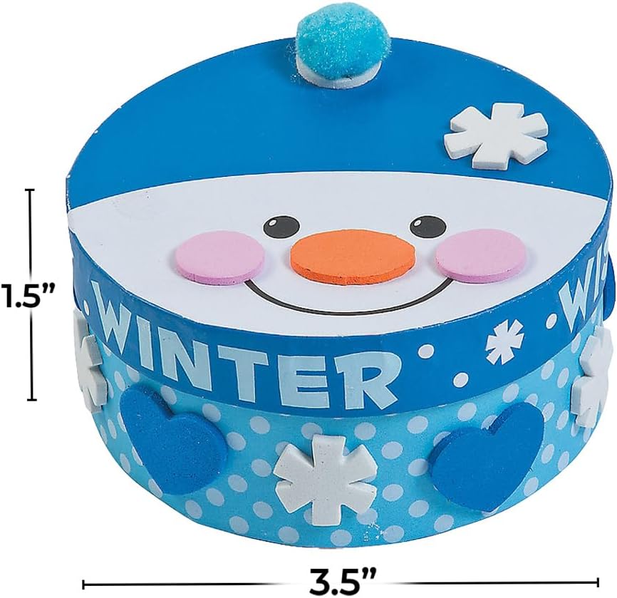 Winter Wishes Box Craft Kit -12 - Crafts for Kids and Fun Home Activities