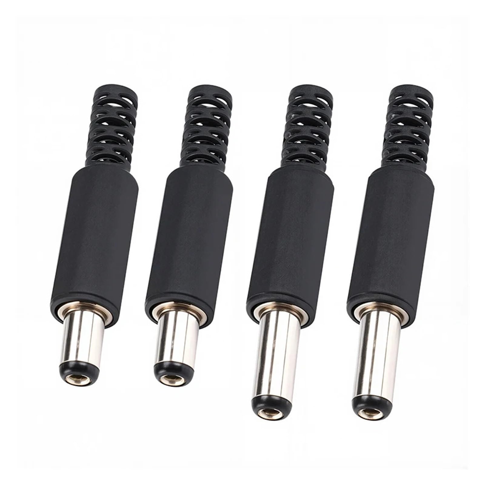 Lot de 5, 20 ou 100 connecteurs d'alimentation CC mâles 5,5 x 2,5 mm, à souder, 5,5 x 2,1 mm(5.5 X 2.5 X 9MM,250PCS)
