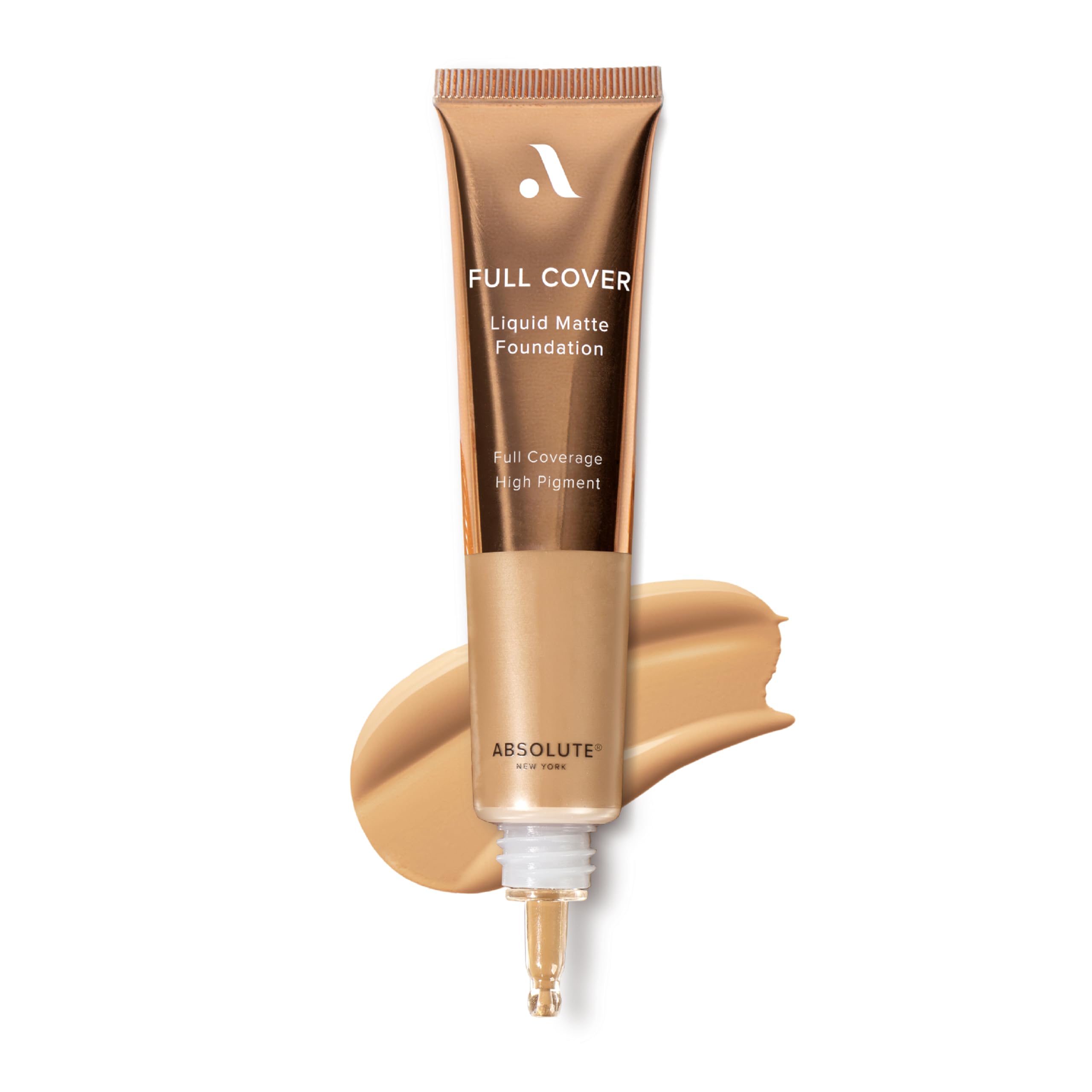 Base Facial Absolute Ny Cobertura Total Praline Quente | Amazon.com.br