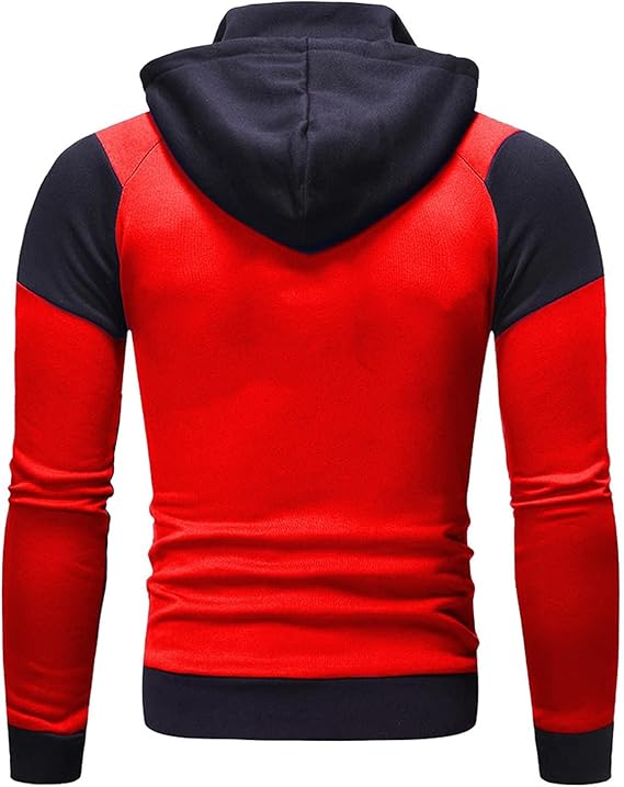 トップス 0658 enigma over hoodie / red Amazon.com: JEShifangjiusu Mens Zipper Fleece Hoodie