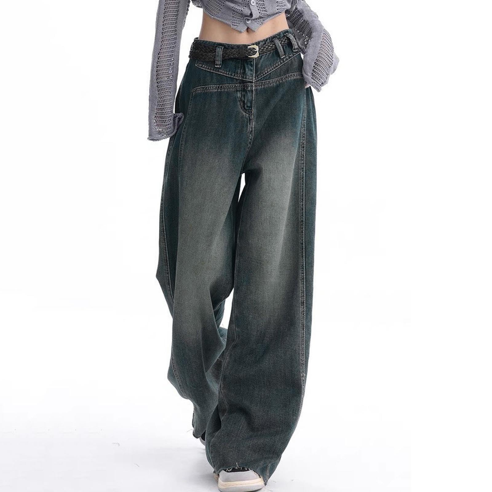 Pantalones Mujer Rotos Tiro Micro Pantalones Pequeños Mostrar De Talle Pantalones Jeans Pantalones Mujer Rotos Talle
