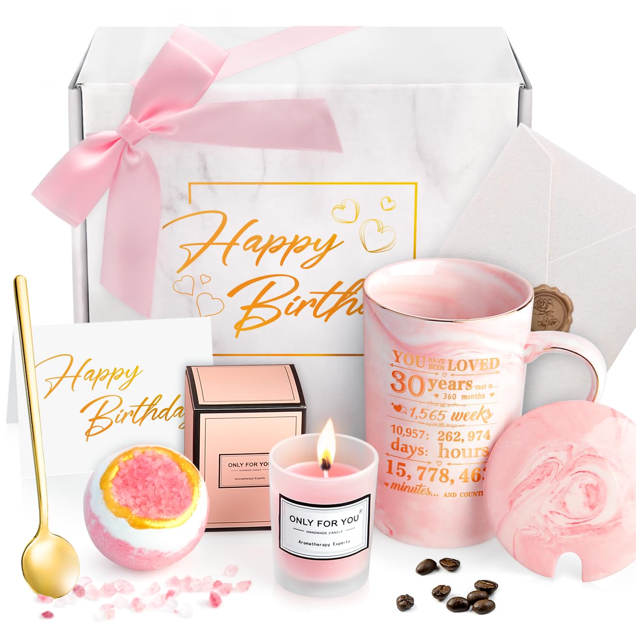 Psukhai 30th Birthday Gifts Ideas for Women Her Mum Sister Best Friend Ladies, Funny Personalised Birthday Unique Gifts for Wife Sister Mother in Law Auntie Aunty, Presents for 30th Birthday