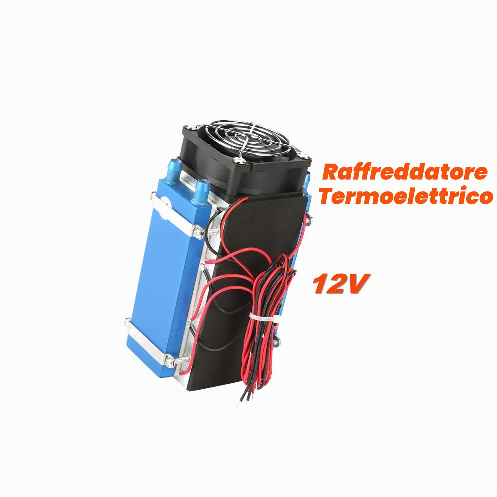 Condizionatore Peltier Termoelettrico 6 , Raffreddamento Rapido e Semplice Installazione, Refrigeratore d'Acqua per Piastra di Raffreddamento