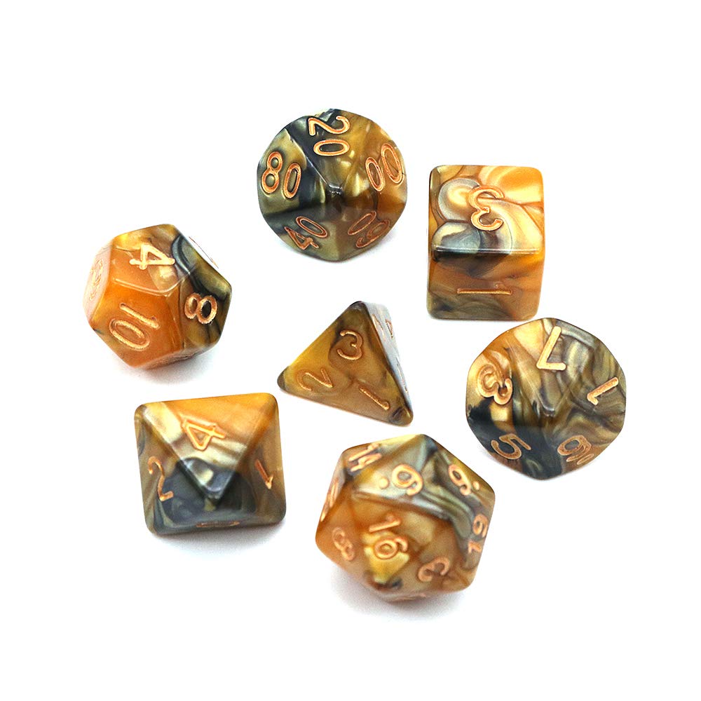 DollaTek Dadi Poliedrici Set Giochi Da Tavolo Dadi 3 Set Dadi 3 X