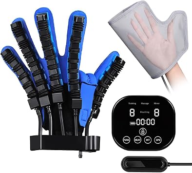 BAUSATZ Upgraded rehabilitation robot gloves hand stroke recovery equipment, hand dysfunction patient training equipment stroke hemiplegia, hand massage mirror training