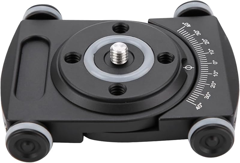 Deslizador para cámara de vídeo, mesa de escritorio, soporte para teléfono inteligente para auto, abrazadera para teléfono celular, aleación de aluminio, tornillo de 1/4, calibración precisa para cámara sin espejo