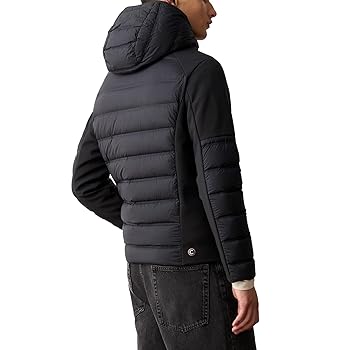 Colmar Men's Down Jacket 1286N-1WQ 99 Black, Black, 46 at