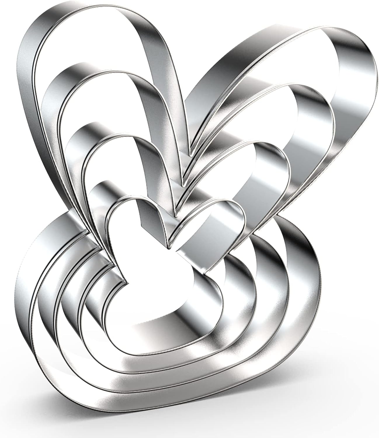 Amazon.com: QAAQS Cute Large Rabbit Head Bunny Face Cookie Cutter Set ...