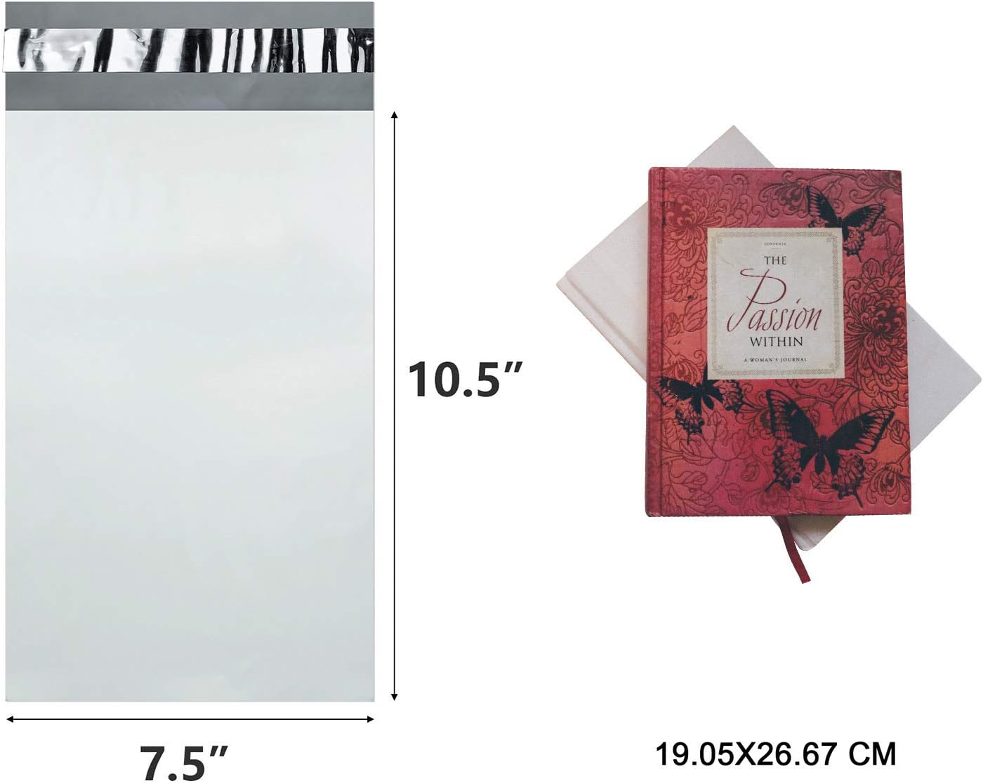 Reliable Mailer 7.5x10.5 1000pcs White Poly Mailers Bulk Envelope Shipping Bags Seal Sealing Waterproof Tear-Proof Expandable Postal Polyethylene Bags for Business Office Clothing Shipping Packaging : Office Products