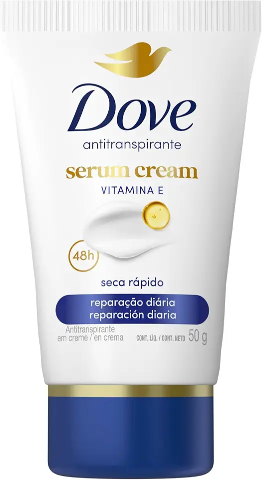 Dove Desodorante Antitranspirante em Creme Sérum Reparação Diária 50 G