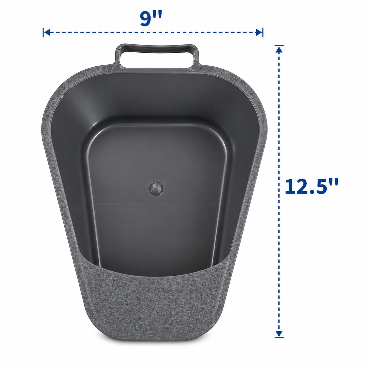 Fracture Bedpan with Handle - Spill Guard -3