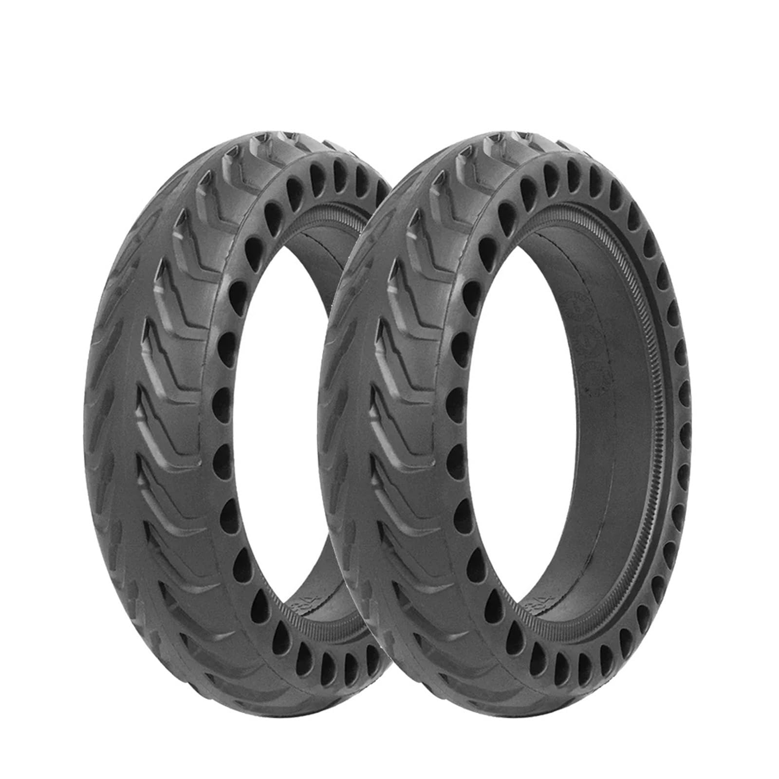 Neumático Sólido For Patinete Eléctrico, Compatible With Xiaomi rueda de scooter de goma maciza(2pcs tires)