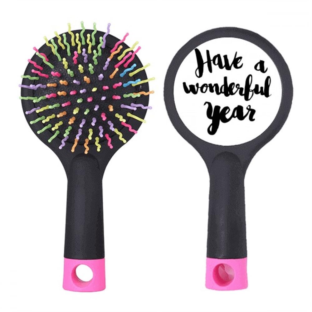 Brosse à cheveux démêlante base coussin pneumatique cheveux longs