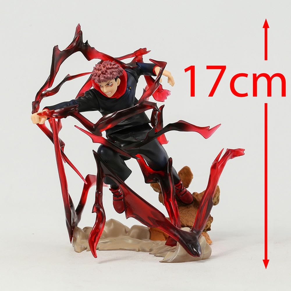 17 cm. TYdfhSHRItadori Yuji F Zero - Modellino giocattolo da collezione in PVC