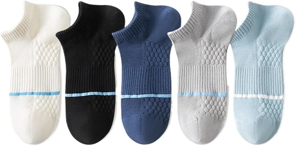 Men's Boat Socks with Boneless Anti Drop Heel and Invisible