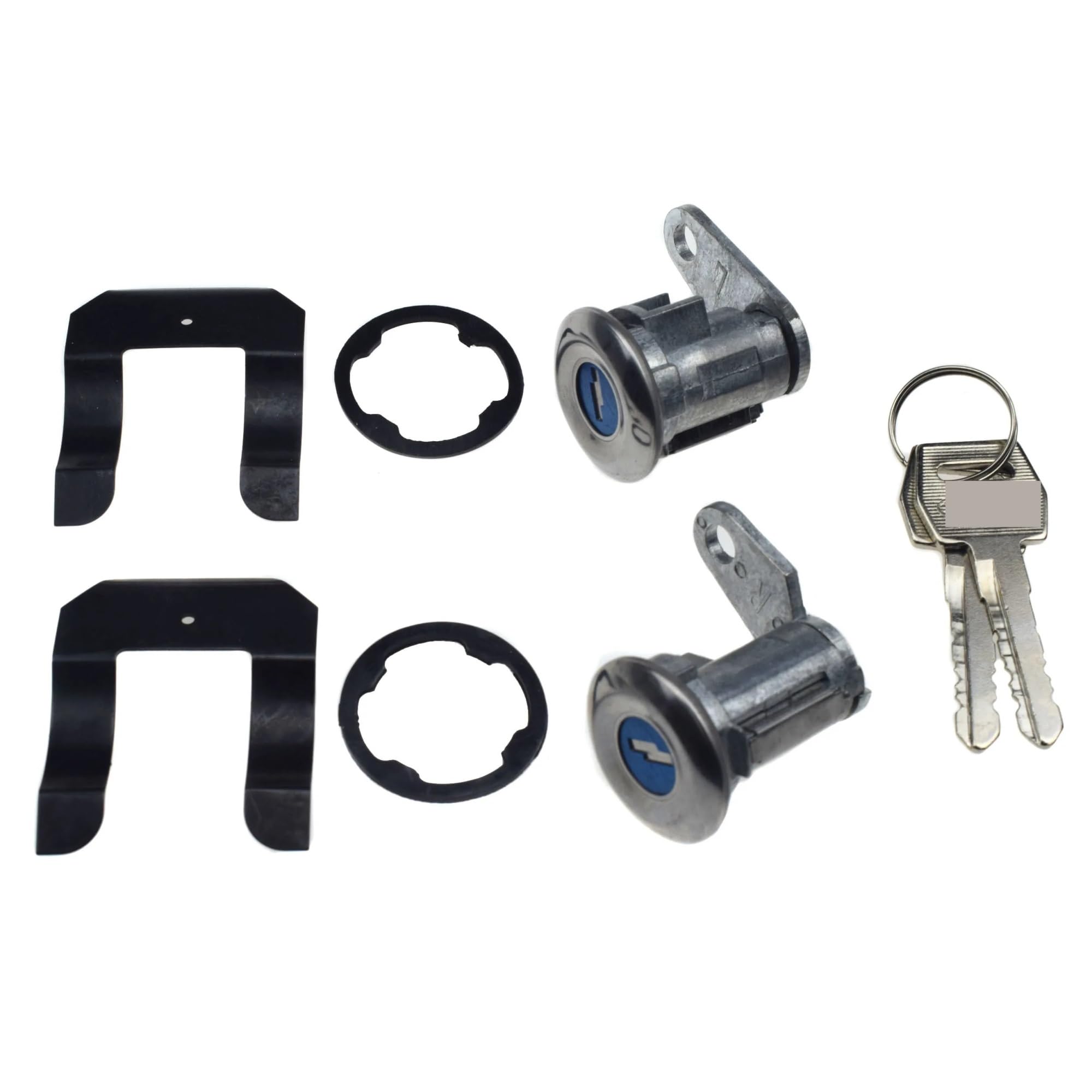Door Lock Cylinder & Keys DL15504 DL1550 for Ford