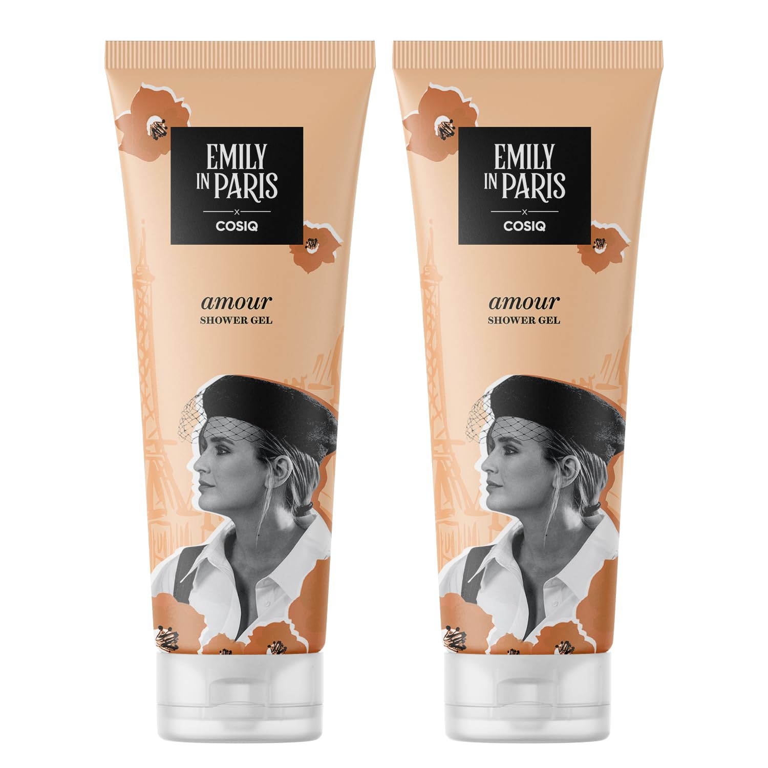 Cos-IQ EIP Camille’s Amour Body Wash for Women, 24/7 Shower Fresh with Long Lasting Scent | Glowing Skin, Paraben Free & 100% Soap Free | Floral Fruity Gourmand Scent | 200ml (Pack of 2)