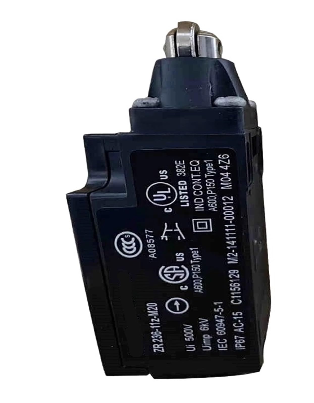 CXFCIHFT 1pcs ZR236-11Z-M20 ZR236-11Z TK4 236-11Z-M20 T1R236-02Z-M20 ZR236-11Z-U90-1297 ZV1H236-11Z-M20 ZR236-11ZR-1816 limit switch(ZR 236-11Z-M20)