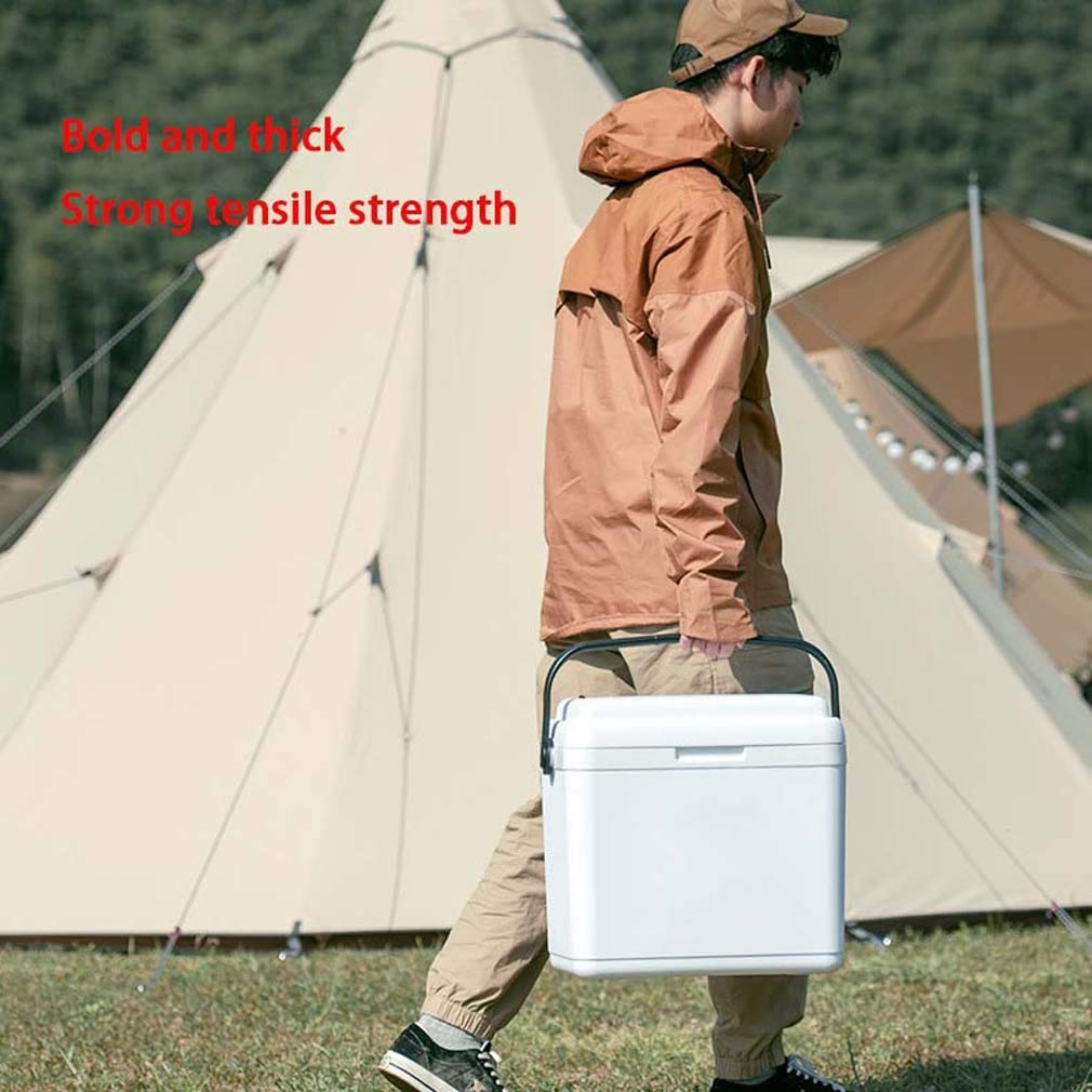 Borsa frigo da campeggio, grande, isolata, portatile, per barbecue