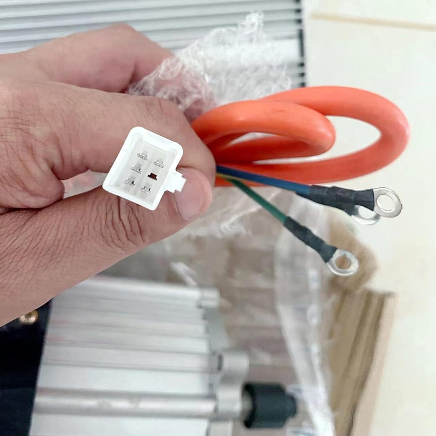 3300RPM Electric Tricycle Motor with Controller 500W-1800W Electric Brushless DC Motor Kit 48V-60V Permanent Magnet DC Motor 5-Hole 16-Tooth Shaft Motor for Tricycles and Scooters,1800w,72V