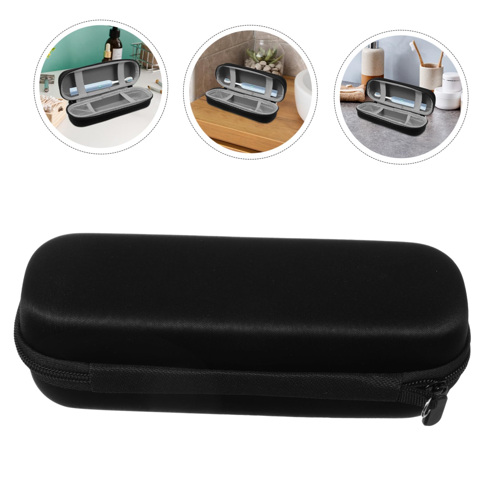 Beaupretty 4piezas Porta Cepillo De Dientes Eléctrico Estuche De Viaje para Cepillo Funda De Almacenamiento para Accesorios De