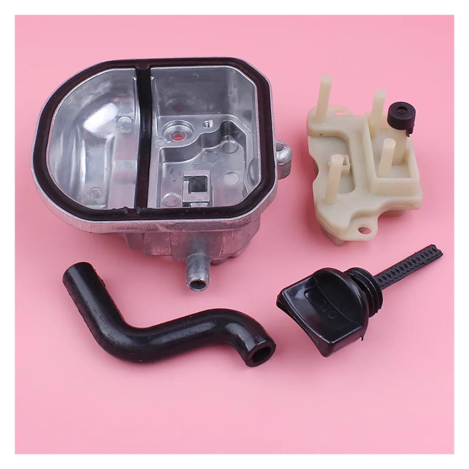 Cubierta de Culata, Tubo de Aceite de ventilación, Manguera, Varilla de Nivel, Filtro, Kit Sperator for cortacésped GX35 GX 35, Motor de Repuesto