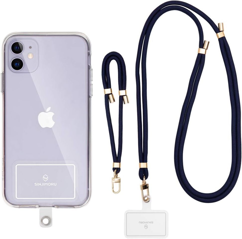 Sinjimoru Universal Cell Phone Strap, Crossbody Phone Lanyards for Neck