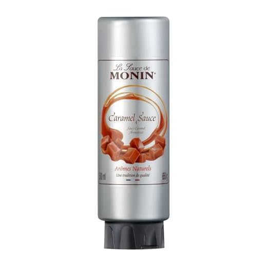 MONIN Caramel Sauce for Desserts and Drinks