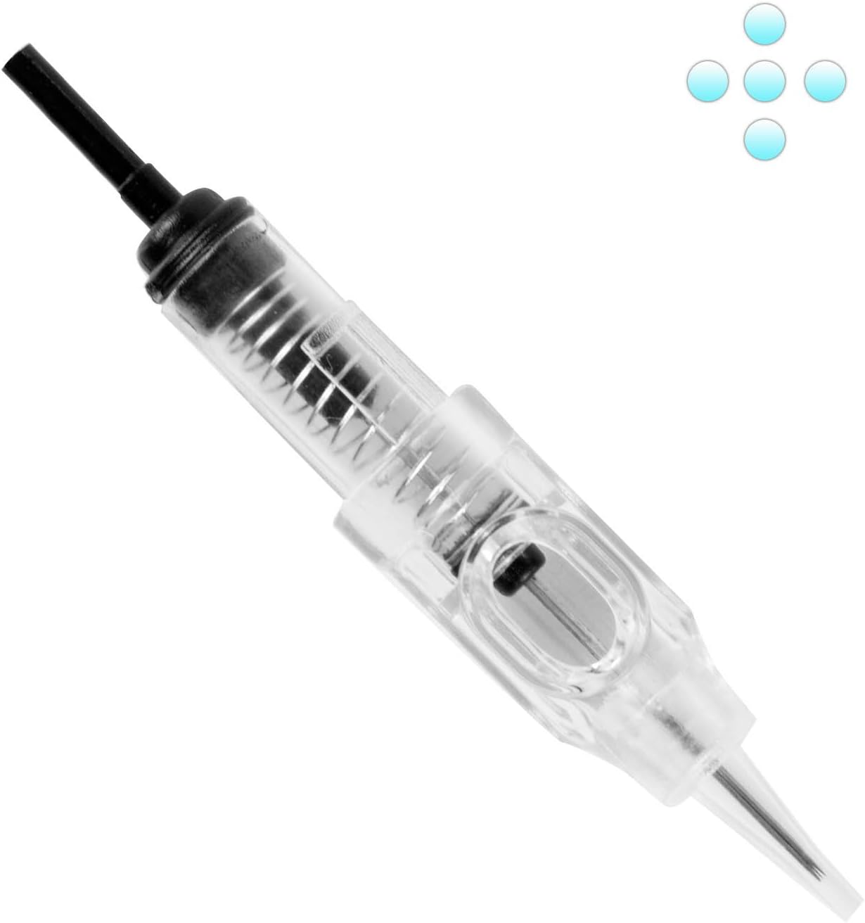 CHUSE 5RS Cartridges Disposable Permanent Makeup PMU Tattoo Microblading Machine Needles (10Pcs)