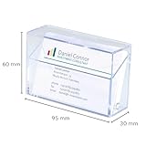 Zoom IMG-2 sigel va110 contenitore per biglietti