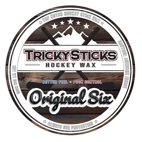 Tricky Sticks - Premium Hockey Stick Wax (Original Six Scent)