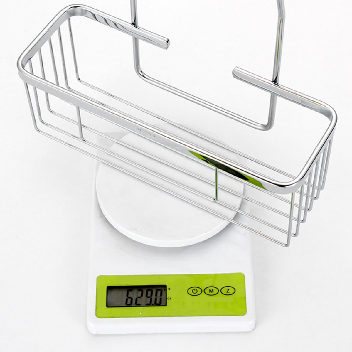 VILLCASE Estante de Ducha Colgante y Carga Súper Resistente Diseño Simple de Acero Inoxidable Organizador Fácil de Almacenar para Baño para Artículos de Tocador