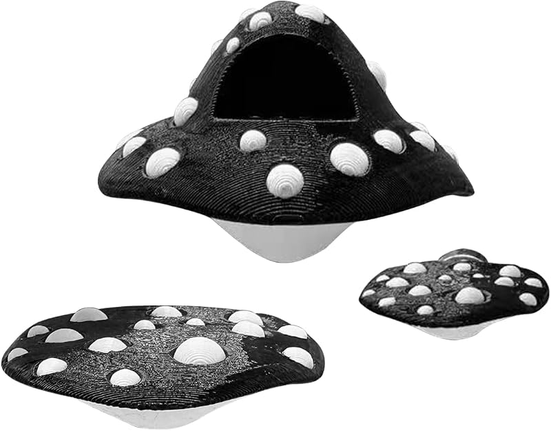 Acessórios para Terrário de Aranha-Saltadora com Plataformas de Cogumelo Magnéticas Julang MOGU-1, Pacote com 3